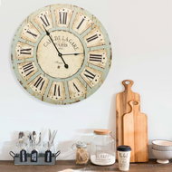 Wall clock multicoloured 60 cm MDF 325183 - Wall Clock