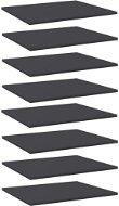 Additional shelves 8 pcs grey 60 x 50 x 1,5 cm chipboard 805271 - Shelf
