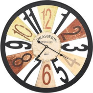 Wall clock metal 60 cm multicolour - Wall Clock