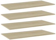 Additional shelves 4 pcs oak sonoma 80 x 20 x 1,5 cm chipboard 805304 - Shelf