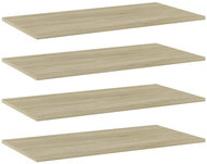 Additional shelves 4 pcs oak sonoma 80 x 40 x 1,5 cm chipboard 805336 - Shelf