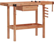 Planer with drawer and 2 vices hardwood 147842 - Workbench