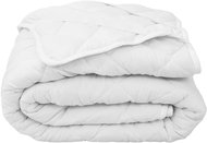 Quilted mattress protector white 160 x 200 cm lightweight - Mattress Protector