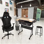 Drawing desk with tilting table and office chair Racing 275652 - Desk