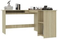 Corner desk oak sonoma 120 x 140 x 75 cm chipboard 800750 - Desk
