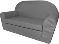 Children's sofa bed / lounger, grey - Children's sofa