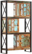 Bookshelf 90 x 30 x 150cm Solid Recycled Wood 285918 - Shelving Unit