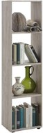 FMD Freestanding shelf with 4 compartments sand oak 428754 - Shelf