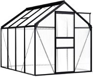Greenhouse anthracite aluminium 4,75 m2 48210 - Greenhouse