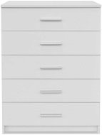 Storage cabinet chipboard 71 x 35 x 106 cm white 244892 - Chest of Drawers