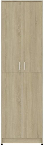 Wardrobe for hallway sonoma oak 55 x 25 x 189 cm chipboard 802852 - Wardrobe - Main image