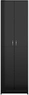 Wardrobe for hallway black high gloss 55x25x189 cm chipboard 802856 - Cabinet
