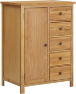 Wardrobe 76 x 52 x 105 cm solid oak 289199 - Wardrobe