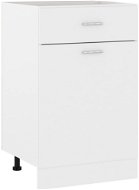 Shumee Lower kitchen cabinet with drawer 801220 white - Cupboard