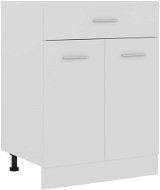 Shumee Lower kitchen cabinet with drawer 801228 white - Cupboard