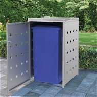 Bin shelter 240 L stainless steel - Door Canopy