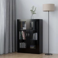 Glass cabinet 82,5 x 30,5 x 115 cm chipboard - Cabinet
