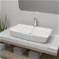 Bathroom sink with ceramic tap - Washbasin