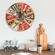 Wall clock 30 cm MDF - Clock