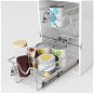 Pull-out wire baskets 2 pcs silver - Storage Basket