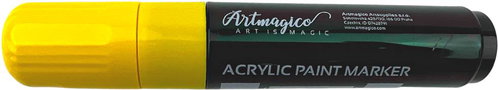 Artmagico acrylic marker Jumbo 15 mm, yellow - Marker - Main image