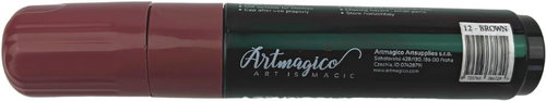 Artmagico acrylic marker Jumbo 15 mm, brown - Marker - Main image