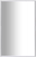 Zrcadlo stříbrné 70 x 50 cm - Mirror