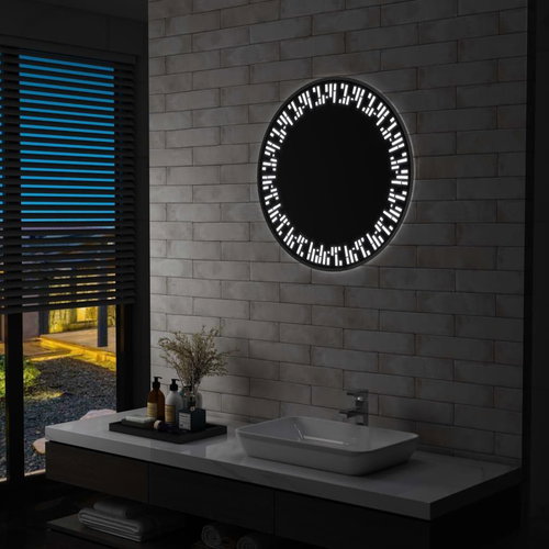 Koupelnové zrcadlo s LED osvětlením 70 cm - Mirror - Main image
