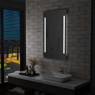 Koupelnové nástěnné zrcadlo s LED osvětlením 60 x 100 cm - Zrcadlo