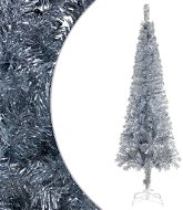 Úzky vianočný stromček strieborný 150 cm - Vianočný stromček