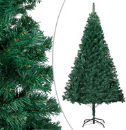Umělý vánoční stromek s hustými větvemi zelený 180 cm PVC - Vánoční stromek