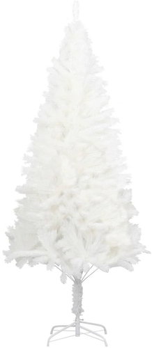 Umělý vánoční stromek s realistickým jehličím bílý 120 cm  - Vánoční stromek - Main image