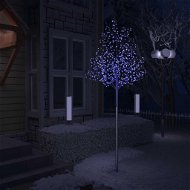 Vianočný strom 600 LED modré svetlo čerešňový kvet 300 cm - Vianočný stromček