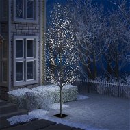 Vianočný strom 1200 LED chladné biele svetlo čerešňový kvet 400 cm - Vianočný stromček