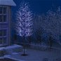 Vánoční strom 2000 LED modré světlo třešňový květ 500 cm - Vánoční stromek