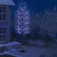 Vánoční strom 2000 LED modré světlo třešňový květ 500 cm - Vánoční stromek