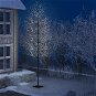 Vánoční strom 2000 LED chladné bílé světlo třešňový květ 500 cm - Vánoční stromek