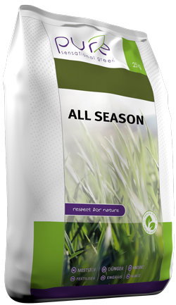 Pure All Season Lawn Organomineral Fertiliser 25 kg - Lawn Fertilizer - Main image