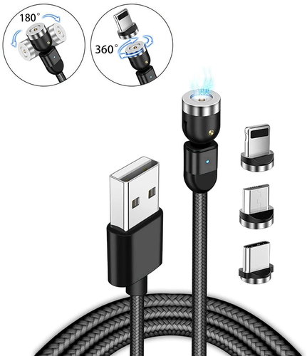 Statik USB kabel 3v1 2m - Napájecí kabel - Hlavní obrázek