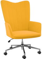 BELIANI sada křesel MONEE, umělá kůže, zlatohnědá, 2 ks, 129278 - Křeslo