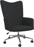 HALMAR čalouněné křeslo Britney, šedé / černé - Křeslo