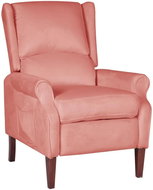 HALMAR křeslo Angelo, zelené / černé - Křeslo