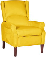 HALMAR křeslo Elegance 2, tmavě zelené / zlaté - Křeslo