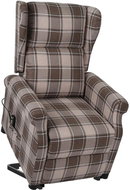 HALMAR relaxační křeslo Amorino, modré / zlaté - Křeslo