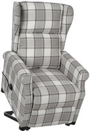 HALMAR relaxační křeslo Castel 2, zlaté / světle růžové - Křeslo