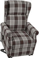 HALMAR relaxační křeslo Castel, černé / tmavě zelené - Křeslo