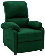 SHUMEE 2místné polohovací křeslo, látka z mikrovlákna, taupe, 3084191 - Křeslo