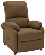 SHUMEE 2místné polohovací křeslo, mikrovlákno, taupe, 3084071 - Křeslo