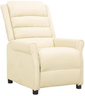 SHUMEE 2místné polohovací křeslo, textil, hnědé, 3084255 - Křeslo