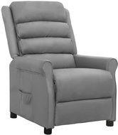 SHUMEE 2místné polohovací křeslo, textil, hnědé, 3084339 - Křeslo